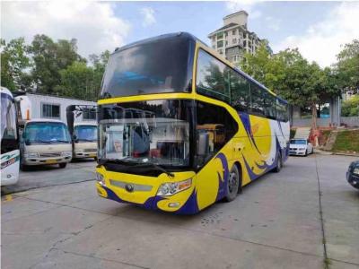 China Yutong 57-59 zitplaatsen Tweedehands luxe bussen ZK6127 diesel Te koop