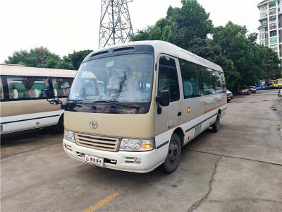 China Toyota Diesel Second Hand Luxusbus 23 Sitzplätze Achterbahn-Serie zu verkaufen