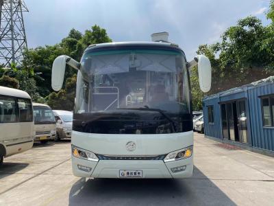 China Golden Dragon 48 zitplaatsen tweedehands luxe bus Diesel Gebruikt bedrijfsvoertuig Te koop