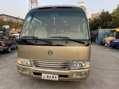 China Goldener Drache kleiner Gebrauchtbahnbus Mini 23 Sitzplätze Passagier Gebraucht Bus zu verkaufen