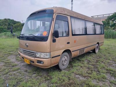 China King Langverwendeter 23-Sitzer-Bus Zuverlässiger Gebrauchtbahnmodell Linkshänder zu verkaufen