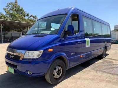 China Long River Mini Coach usado de 19 asientos camionetas eléctricas de segunda mano en venta