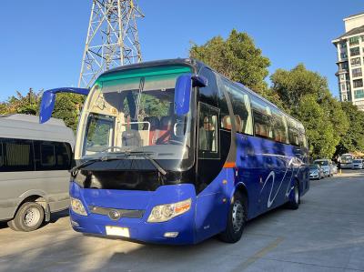 China Yutong Blue Gebrauchtbahnbus 51 Sitzplätze Euro 4 Emissionsstandard zu verkaufen