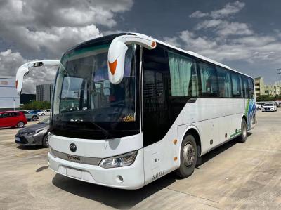 China 48 zitplaatsen Gebruikte bussen Handgeschakelde transmissie Grote afmetingen Te koop