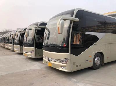 China Yutong 50 zitplaatsen Bus Tweedehands Coaches Grote tweedehands bussen Te koop