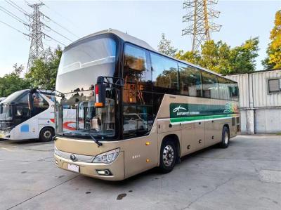 China Euro 5 tweedehands CNG bus 51 zitplaatsen Yutong Gebruikte grote privé bus Te koop