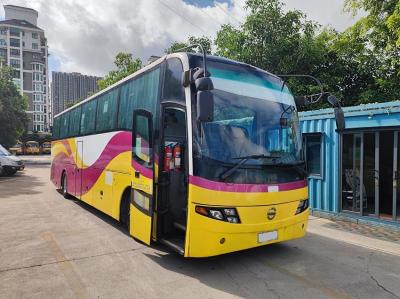 Chine Transmission manuelle Autobus de luxe utilisé 100 km/h Vitesse maximale Servo à carburant diesel 49 places à vendre