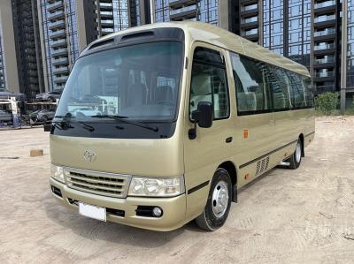 China ISO Gebruikte 20 Passagiersbus, handgestuurde Toyota Coaster Gebruikte Bus Te koop