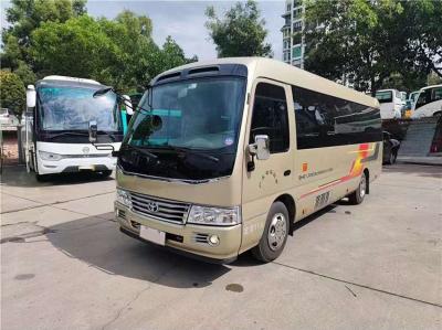 Китай 11-местный подержанный Toyota Coaster Mini Bus с ручной коробкой передач продается