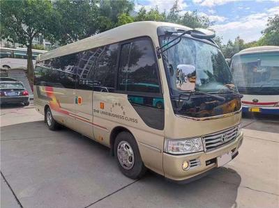 China Benzinverbrennter Toyota Bus 11 Sitzplätze Toyota Coaster Verbrennter Bus ISO zugelassen zu verkaufen