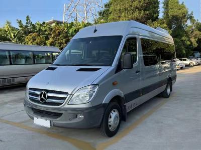 China Minibuses manuais de segunda mão, Benz de 17 lugares Carrinha de passageiros usada à venda