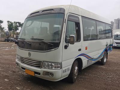 China Golden Dragon Minibus Tweedehands Gebruikte 18 zitplaatsen Passagiersbus te koop Te koop