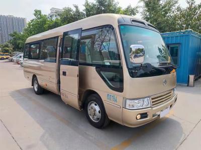 China Golden Dragon Vans LHD Usados Diesel AC Usados Autobuses pequeños 19 asientos en venta