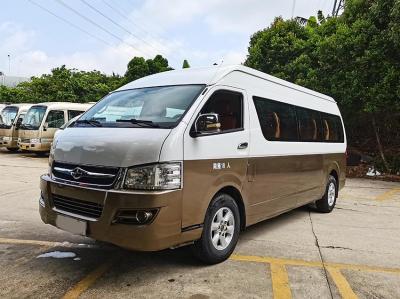 China Tweedehands microbus met handgeschakelde versnellingsbak. Gebruikte bestelwagen voor 18 personen. Te koop