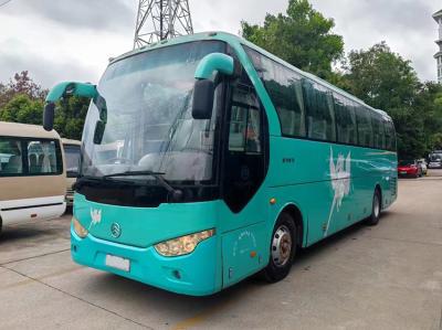 China 30-55 zitplaatsen Gebruikte commerciële bussen Dieselbrandstof met 2 deuren Te koop