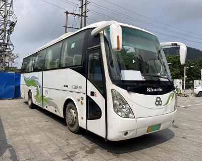 China used electric bus ev bus shuchi 46 Seater 100 KWh 11m second hand coach tourist buses Passengers bus for sale