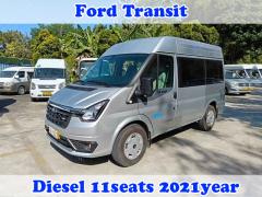 used hiace van Ford TRANSIT11seats  Business vehicle  LHD 140hp diesel engine- Engine Power 103kw