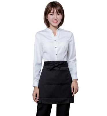 China Breathable Casual Uniform Suit Kitchen Restaurant Waiter Long Sleeve Men and Women S-2XL Chef Uniform Suit for sale