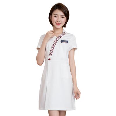 China High Quality Material Nurse Uniform Dress S L Excellent XL HOSPITAL SUMMER UNIFORM (FEMALE) DOCTOR Uniform Nurse Uniform for sale