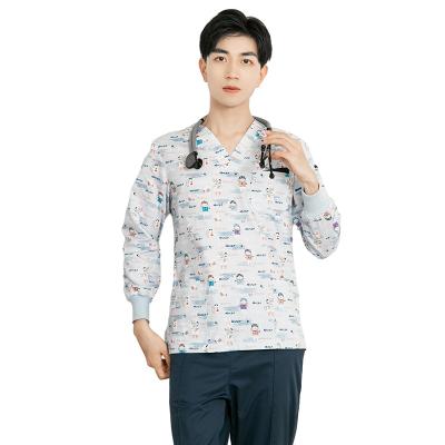 China Longevity Doctor Nurse Cotton Medical Uniform Suit Scrub Female Staff Uniform Doctor Medical Nurse Cotton Medical Uniform Suit Scrub Femal for sale