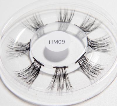 China Group Faux Mink Segmented Different Mm False Long Natural Eyelash Extension Strands for sale