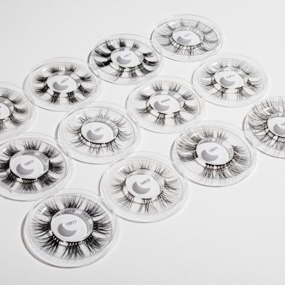 China Reasonable Price Natural Precut Long Segment Lashes Kit Bond High Quality False Eyelashes for sale