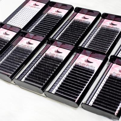 China Dropshipping Natural Super Long Good Makeup Private Label Individual Eyelash Extension for sale