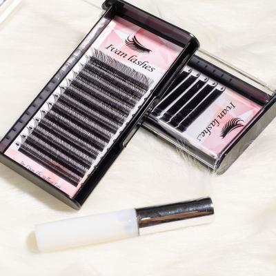 China Wholesale Price Long Packing YY Natural Custom Eyelash Extension for sale