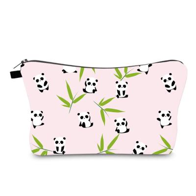 China High Quality Durable/Recyclable/Folding Thickened Polyester Zipper Lining Cosmetic Bag Travel Case For 7 Inch Makeup Brushes for sale