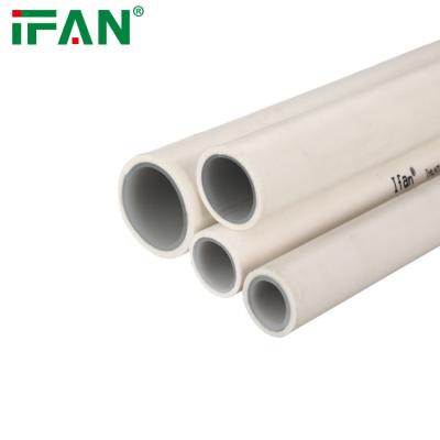 China IFAN Water Supply OEM ODM White Color PPR Plastic Pipes 20mm-110mm Pipes PPR Pipe For Water for sale