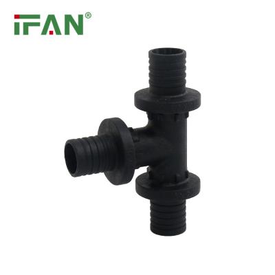 China Black PEX Water Pipe System IFAN High Temperature Resistance PPSU 16-32mm PEX Pipe Fittings Sliding Fittings for sale