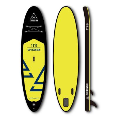 China Unisex 11 Feet All Round Sup Board Foldable Inflatable Drop Stitch PVC Stand Up Paddle Board for sale