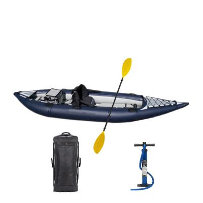 China Wholesale Cheap PVC Dropstitch Inflatable Canoe Kayak+PVC Fishing Kayak for sale