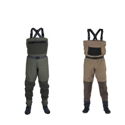 China Fishing Outdoor Sports Breathable Waders Waterproof Breathable Fishing Boots Foot Storage Wader for sale