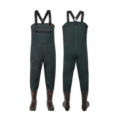 China Wholesale Custom Size Waterproof Good Quality Chest Fly Fishing Waders Breathable Waterproof for sale