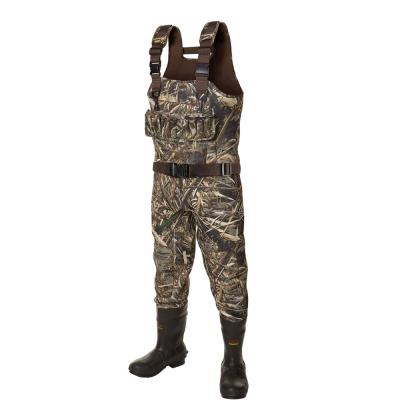 China Plus Size Bootfoot Chest Camouflage Waders Unisex Quality-Assured Hunting for sale