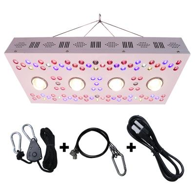 China Free Shipping VEG+BLOOM+COB COB LED Factory Grow Lights For Sowing Veg Flower , 3 Channles 4 Spectrum COB Grow Lights Actual Power 650W for sale