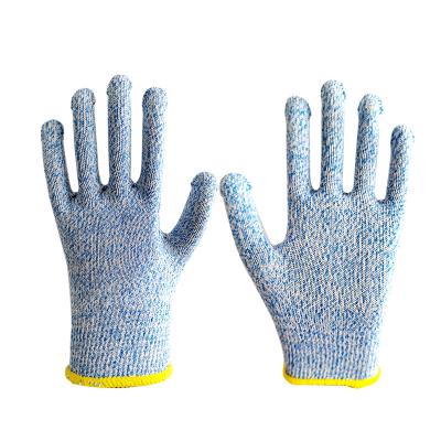 China Anti Cut Resistant Cut Gloves Kitchen Level 10 Cut Resistant Gloves Safety Cutting Gloves For Women for sale