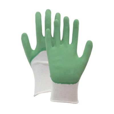 China industrial breathable micro gloves sunnyhope foam nitrile coated gloves for mens womens for sale