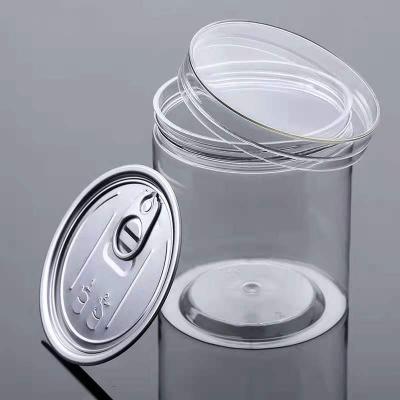 China Leak Proof 3.3oz Clear Clear Jars Container Cosmetic Empty Pet Plastic Jars for sale