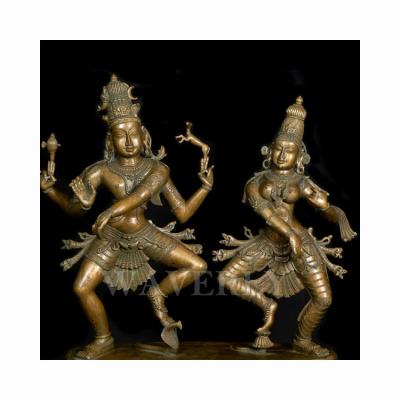 China India Lord Shiva Statues In India Lord Shiva Standing Statue Sculpture Bronze Shiva Shakti Statue for sale