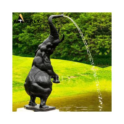 China Europe Bronze Water Fountain with Big Elephant Bronze Fountain for Sale for sale