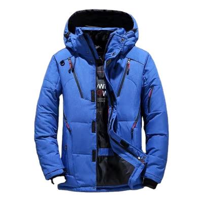 China China Manufacturer Direct Wholesale Ultralight Warm Wind Pure Cotton Spandex/Polyester Down Jacket Fabric Plain Waterproof Down Jacket for sale