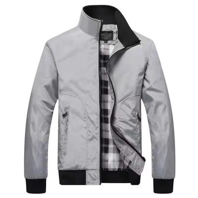 China Spring and autumn men's waterproof men's coat collar men's jacket middle-aged jacket new clothes autumn 2022 casual machining for sale