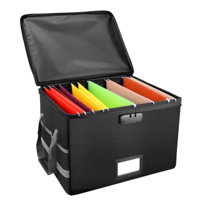 China Foldable Fiberglass XL Fireproof Document Organizer for sale