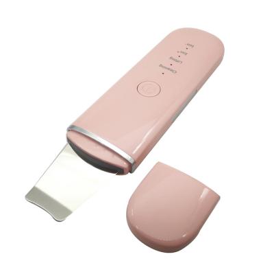 China beuty USB Rechargeable Ultrasonic Skin Care Skin Scrubber Professional DEEP CLEANING Scrubber for sale