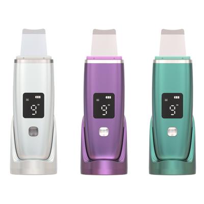 China OEM Direct Sales True Face Lift Ultrasonic Face Beauty Skin Dead Scrubber Skin Scrubber Exfoliating Device for sale