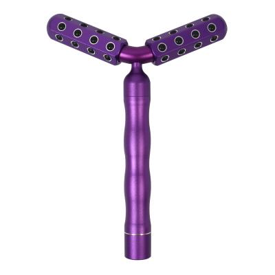 China Face Neck Body V Shape 3d Vibration Roller Massager Facial Skin Tighten Roller for sale