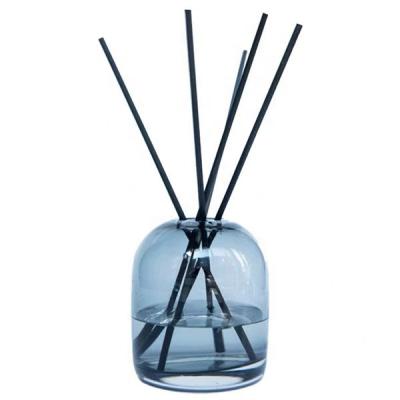 China Personal Care 200ml Reed Diffuser Glass Vase Bottle Unique Multi Color For Room Fresh Air Home Decorative for sale