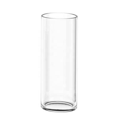 China Novelty Different Sizes Available Clear Cylinder Glass Vase For Wedding Centerpiece Party Event Home Decor for sale